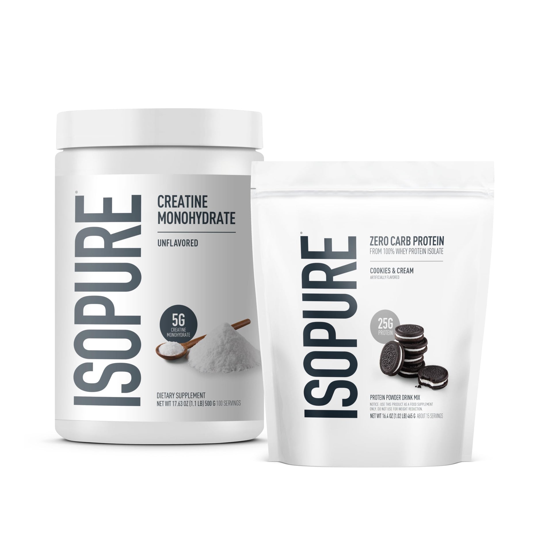 Buy now Isopure Zero Carb 100% Pure Whey Isolate Protein Powder, Lactose Free, Gluten Free, with Vitamins, Creamy Vanilla, 25g Protein Per Serving, 1 Lb, 15 Servings (Packaging May Vary) at indiglob india