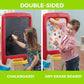 Buy now Step2 All Around Easel for Two, Kids Activity Table, Double-Sided Art Board, Made of Durable Plastic, Includes 94-Piece Soft Foam Magnets, For Toddlers 3+ Years Old at indiglob india