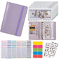 Buy now NICOOTHBudget Binder Cash Envelopes A6 Money Saving Binder with Zipper envelopes (Purple) at indiglob india