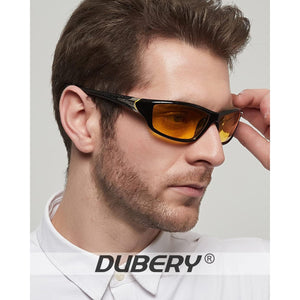 DUBERY Mens Sports Polarized Sunglasses 100% UV Protection Driving Cycling Fishing Shades D120