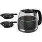 BLACK+DECKER 12-Cup Replacement Carafe, GC3100B, Duralife Glass, Dishwasher-Safe, 2 Extra Lids