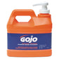 Buy now GOJO 095804 NATURAL ORANGE Pumice Hand Cleaner, Citrus, 0.5 gal Pump Bottle, 4/Carton Orange Citrus 4 Count (Pack of 1) at indiglob india