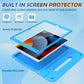 LTROP Case For iPad 9th Generation/iPad 8th Generation/iPad 7th Generation for Kids, iPad 10.2 2021/2020/2019, Shockproof Handle Stand, Blue