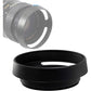 Fotasy Metal Curved Lens Hood - 52mm Vented Hood for Fuji, Leica, Olympus, Panasonic, Sony Lenses