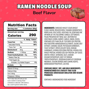 Buy now Maruchan Instant Lunch Beef, 2.25 Oz, Pack of 12 at indiglob india