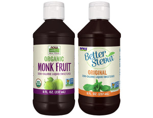 Buy now NOW Foods, Certified Organic Monk Fruit Liquid, Zero-Calorie Liquid Sweetener, Non-GMO, Low Glycemic Impact, 2-Ounce at indiglob india