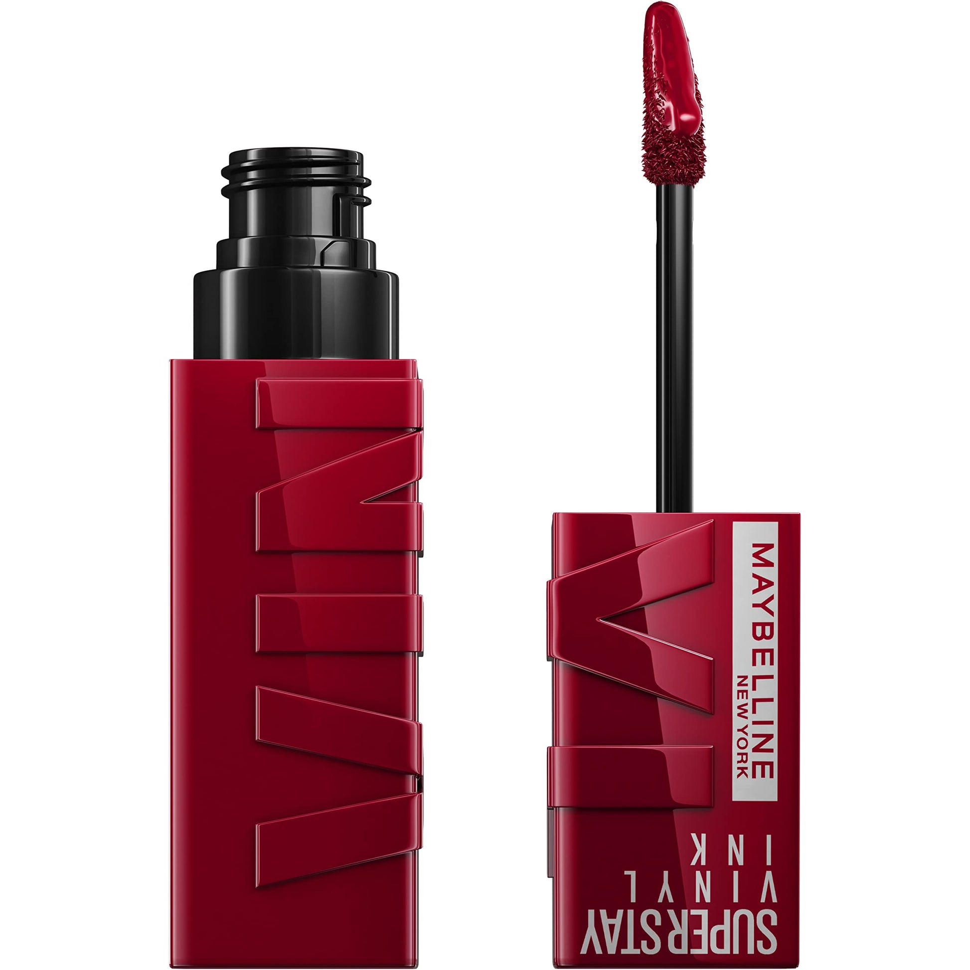 Buy now Maybelline Super Stay Vinyl Ink Longwear No-Budge Liquid Lipcolor Makeup, Highly Pigmented Color and Instant Shine, Cheeky, Rose Nude Lipstick, 0.14 fl oz, 1 Count at indiglob india
