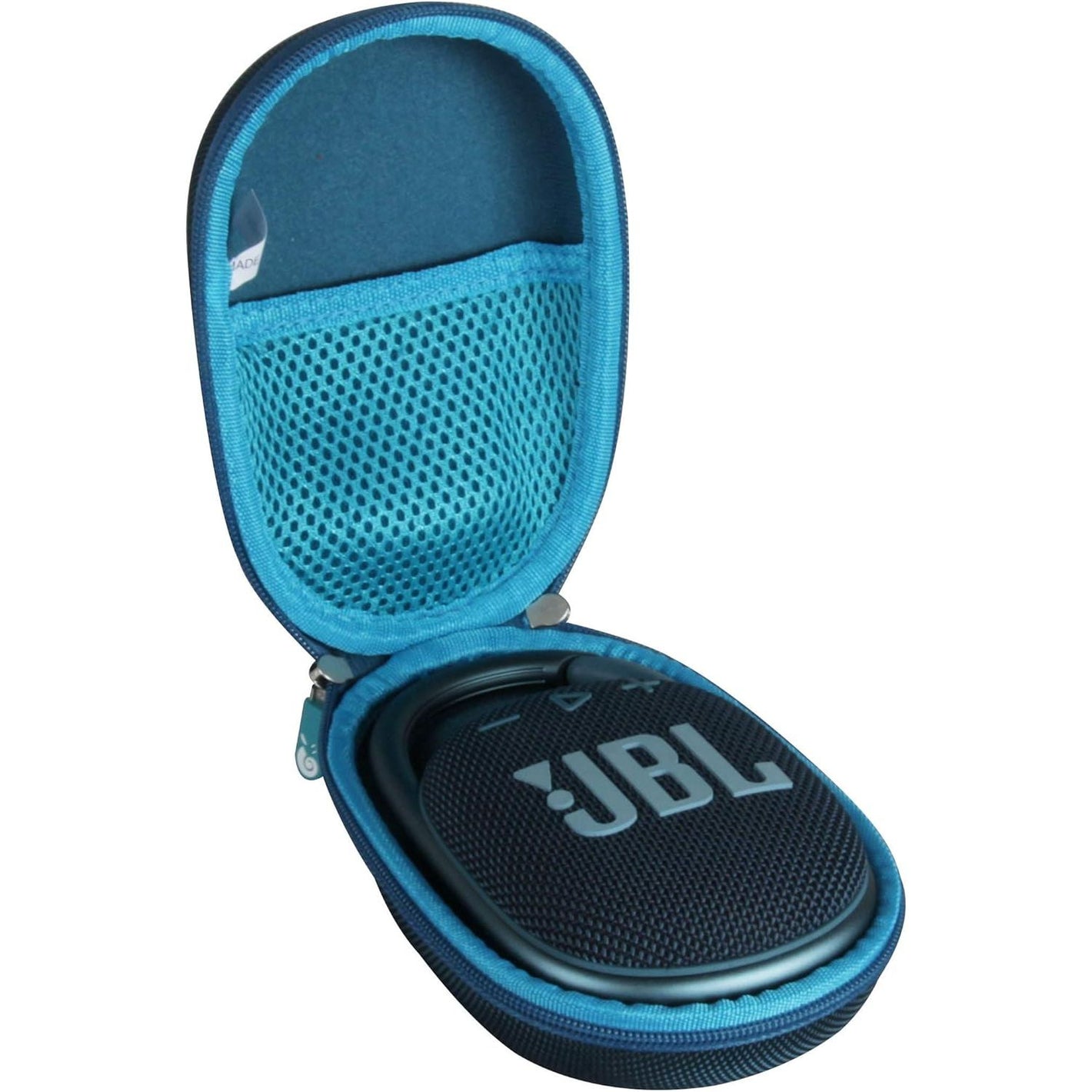 Hermitshell Hard Travel Case for JBL Clip 4 / JBL Clip 5 Portable Mini Bluetooth Speaker (Blue)
