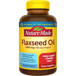 Buy now Nature Made Extra Strength Flaxseed Oil 1400 mg, Fish Free Omega 3 Supplement, Dietary Supplement for Heart Health Support, 100 Softgels, 100 Day Supply at indiglob india