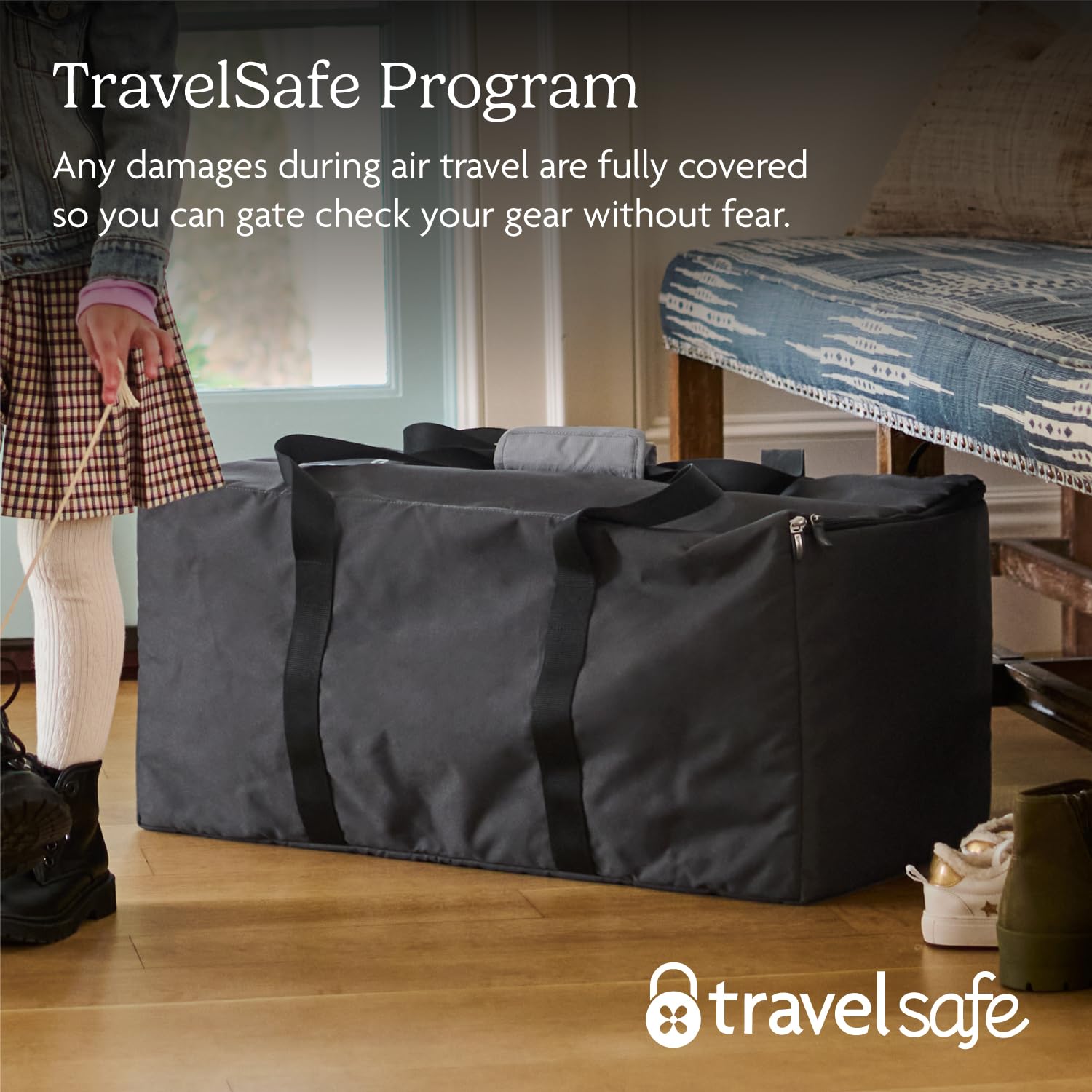 Buy now UPPAbaby Travel Bag for Remi Playard - Fits Playard, Mattress, Bassinet and Sheet - Easy-Carry Handles + Durable Design with TravelSafe Protection at indiglob india