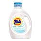 Buy now Tide Free & Gentle Liquid Laundry Detergent, Unscented, 1.47 L (32 Loads) at indiglob india