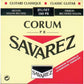 Savarez NT 500CR Normal Tension Classical Guitar Cristal Trebles, Corum Basses, Full 6 String Set
