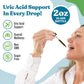 Uricel - Advanced Uric Acid Support & Cleanse Supplement - Joint & Kidney Support - Liquid Delivery for Better Absorption - Tart Cherry, Chanca Piedra, Celery Seed & Turmeric - 2 fl oz