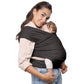 Buy now Boba Baby Wrap Carrier – Original Baby Sling Carrier for Newborns (7–35 lbs), Soft, Secure, Hands-Free & Ergonomic, Ideal for Comfortable Bonding, New Parents (Grey) at indiglob india