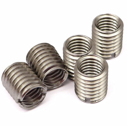 SecosAutoparts 5Pcs for M10x1.5 Male to M8x1.25 Female, Thread Adapters Sleeve Reducing Nut, Screw Sleeve Conversion Nut, M10 10mm Male to M8 8mm Female