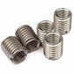 SecosAutoparts 5Pcs for M10x1.5 Male to M8x1.25 Female, Thread Adapters Sleeve Reducing Nut, Screw Sleeve Conversion Nut, M10 10mm Male to M8 8mm Female