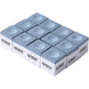 GSE Games & Sports Expert 12-Pack of Billiard/Pool Cue Chalks, Billiard Pool Table Accessories for Home/Tournament Use (6 Colors Available) - Gray