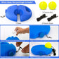 CHEGIF Tennis Trainer Rebound Ball, Solo Training Equipment, Portable Tennis Rebounder Kit, 2 String Balls, Suitable for Beginners Exercise