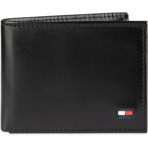 Tommy Hilfiger Men's Passcase Wallet with Removable ID Window