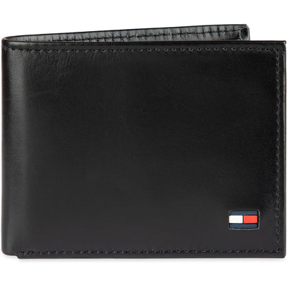 Tommy Hilfiger Men's Passcase Wallet with Removable ID Window