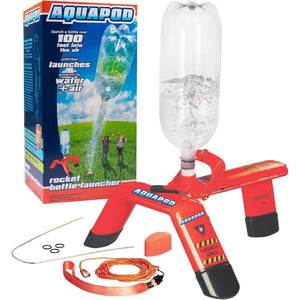 AquaPod The Original Rocket Bottle Launcher Kit - Launches Soda Bottles 100 Ft Up in The Air - Fun Educational STEM Gift Idea for Kids & Teens - Great Science Toy & Outdoor Activity for Family