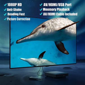 Ceihoit Mini HD DVD Player, CD Players for Home, DVD Players for TV, HDMI and RCA Cable Included, Up-Convert to HD 1080p, All Region, Breakpoint Memory, Built-in PAL/NTSC, USB 2.0