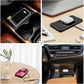 Wireless Charger Car Charging pad,SANMIDO Fast Wireless Phone Charger Cell Phone Non Slip Cordless Charging mat Compatible with iPhone 11/12/12/14/15 Galaxy S21/S22/S23/24 NOTE10 (C1P)