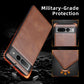 X-level for Google Pixel 7 Pro Case 5G, Premium PU Leather Elegant Soft TPU Bumper Shockproof Protective Cases Phone Cover for Google Pixel 7 Pro 2022(Brown)