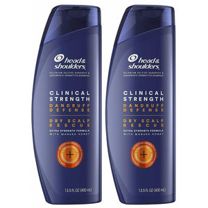 Head and Shoulders Anti Dandruff Clinical Strength, Seborrheic Dermatitis Shampoo, 3.5 Fl Oz (Pack of 2)