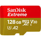 SanDisk 256GB Extreme for Mobile Gaming microSD UHS-I Card - C10, U3, V30, 4K, A2, Micro SD - SDSQXA1-256G-GN6GN