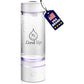 LevelUpWay - Hydrogen Water Bottle Up to 4000PPB SPE PEM Technology Water Ionizer (Borosilicate Glass, Silver)