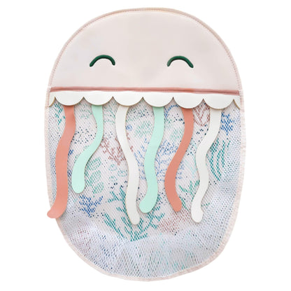 Buy now Copper Pearl Oceana Bath Toy Organizer with Suction Cups Extra-Large Mesh Bath Toy Holder for Bathtub, Quick-Dry Bath Toy Storage Net, Convenient Bath Toy Net for Tub - Cora at indiglob india