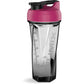 HELIMIX 2.0 Vortex Blender Shaker Bottle Holds upto 28oz | No Blending Ball or Whisk | USA Made | Portable Pre Workout Whey Protein Drink Shaker Cup | Mixes Cocktails Smoothies Shakes | Top Rack Safe