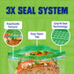 Buy now Ziploc Sandwich and Snack Bags with EasyGuide Texture, Plastic Storage Bags with Grip 'n Seal Technology, 270 Bags Total at indiglob india