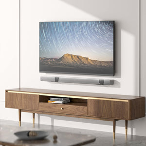 WALI Soundbar Wall Mount Bracket for Bose SoundTouch 300, 500, 700 and 900 (BSM002), Black