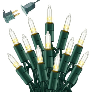Buy now Dazzle Bright Christmas Mini String Lights, 60FT 300 Incandescent Green Wire Fairy Lights UL Certified Christmas Decorations for Indoor Outdoor Yard Party Xmas Tree Decor, Warm White at indiglob india