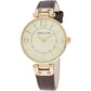 Anne Klein Women's Leather Strap Watch