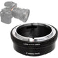 Fotasy Manual Cannon EF Lens to E Mount Adapter, EFS E Mount, EF Adapter to E Mount, Compatible with Sony Mirrorless a7 a7r a7s a7 II III IV a9 a9II a7c aplha 1 a6600 a6500 a6400 a6300
