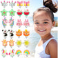 Amazon.com: PinkSheep Bling Clip On Earrings for Little Girls, Unicorn Cake Ladybug Earrings for Kids, 12 Pairs, Best Gift : Toys & Games