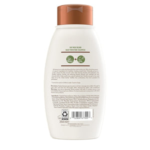 Aveeno Farm-Fresh Oat Milk Sulfate-Free Shampoo with Colloidal Oatmeal & Almond Milk, Moisturizing Shampoo for All Hair Types, Safe for Color-Treated Hair, Paraben & Dye-Free, 12 Fl Oz