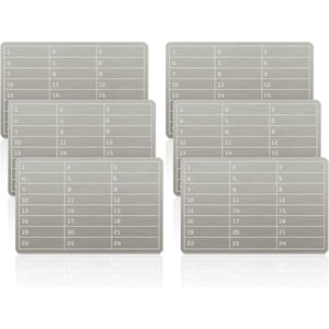 6 Plates Steel Wallet Crypto Cryptocurrency Seed Storage Crypto Wallet for Bitcoin Hardware Cold Backup