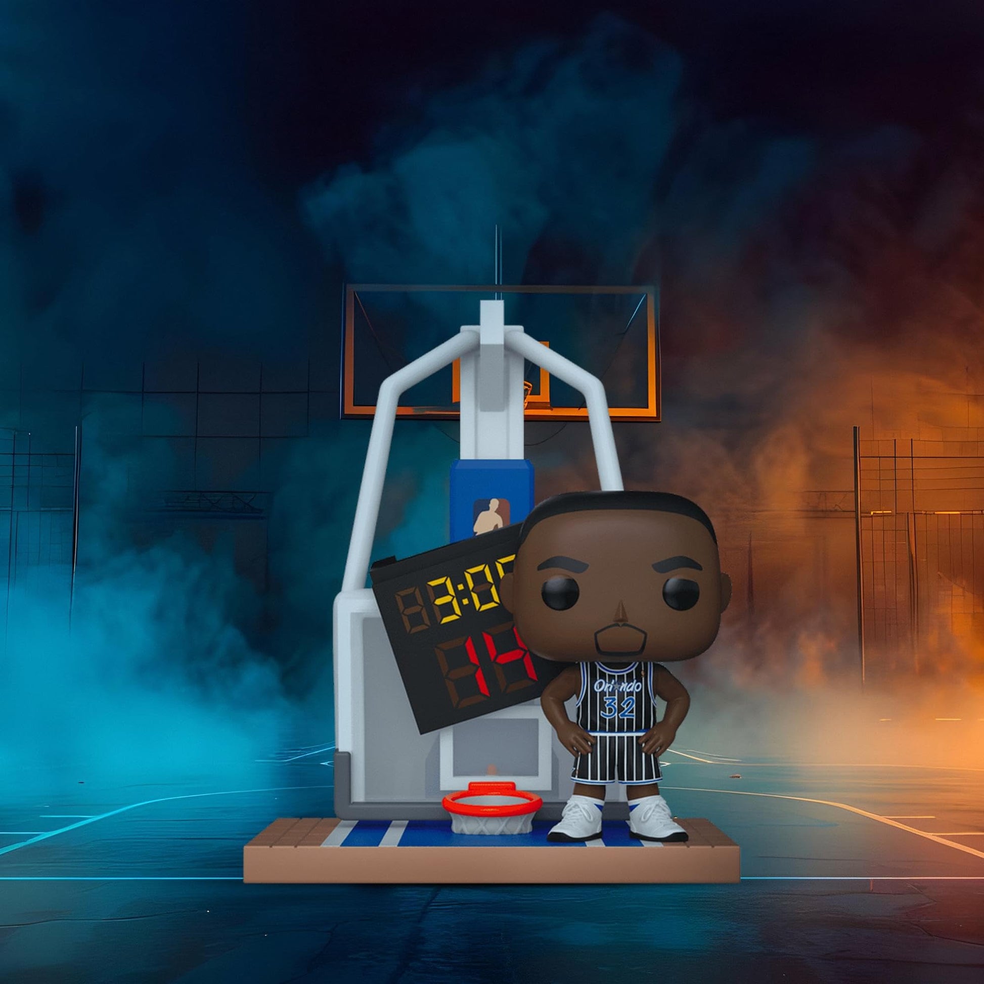 Buy now Funko Pop! Deluxe: Magic - Shaquille O'Neal - Shaq with Backboard - Shaquille O'Neal - Collectable Vinyl Figure - Gift Idea - Official Merchandise - Toys for Kids & Adults - Sports Fans at indiglob india