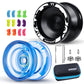 Buy now MAGICYOYO V3 Yoyo for Kids 8-12 or Above, Responsive Yoyo Professional with Dual Function, Professional Trick Yo yo for Adults with 12 Yo-yo Strings, KK Bearing, Bearing Puller, Axle,Case Bag -Black at indiglob india
