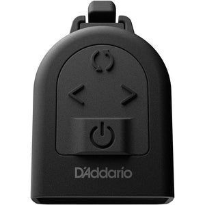D'Addario Guitar Tuner - Micro Headstock Tuner - Tuner for Acoustic Guitar, Electric Guitar, Bass Guitar, Mandolin, Banjo, Ukulele - Compact & Discrete - Clip On - 1 Pack