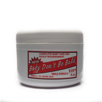 Baby Don't Be Bald Hair & Scalp Nourishment Triple Strength (Red) 8 Oz.