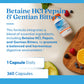 Doctor's Best Betaine HCI Pepsin & Gentian Bitters, Digestive Enzymes for Protein Breakdown & Absorption, Non-GMO, Gluten Free, 360 Count (Pack of 1)