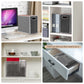 Buy now Hanging File Organizer, Oterri Portable Desktop File Organizer Mesh Detachable Foldable File Folder Organizer 12.2*5.5*9.44 inch for Letter Size File Folders, File Holders for Office/Home(Grey1) at indiglob india