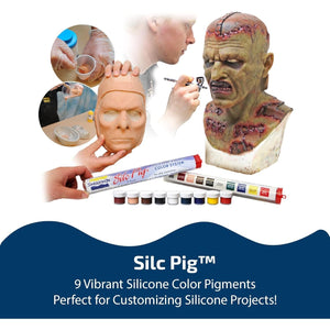 Buy now Smooth-On Silc Pigƒ?› Color Pigments for Silicone, 9-Pack Sampler at indiglob india