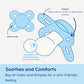 MAM Original Start Matte Baby Pacifiers, Binky for 0-3 Months, BPA-Free Silicone Nipple, Easy to Clean, Best for Newborn Babies, Developed with Medical Experts, 2 Count Binkies with Sterilizer Case