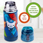 Buy now Octonauts Above & Beyond Stainless Steel 13 oz Reusable Water Bottle for Kids, Blue- Double Wall Insulated, Spill Proof Lid w/Built-in Straw-Keep Liquids Hot or Cold For Hours- Fits Most Lunch Bags at indiglob india